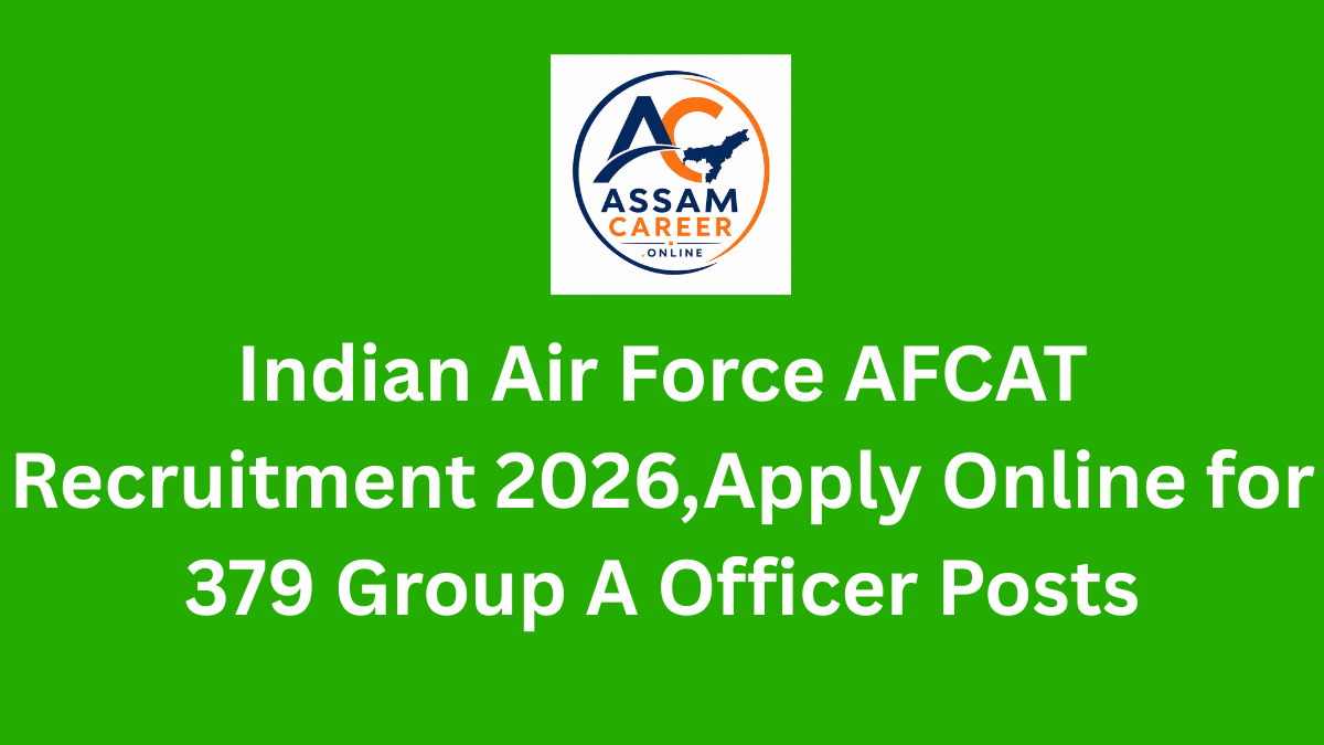 Indian Air Force AFCAT Recruitment 2026