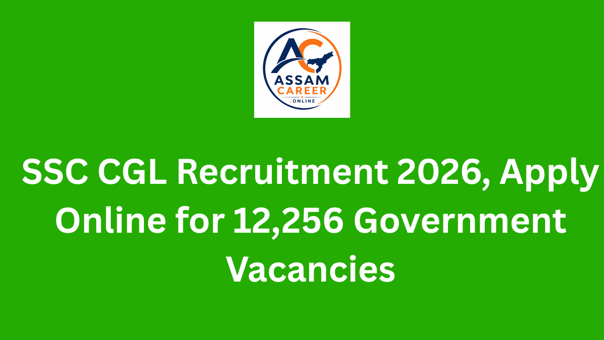 SSC CGL Recruitment 2026, Apply Online for 12,256 Government Vacancies